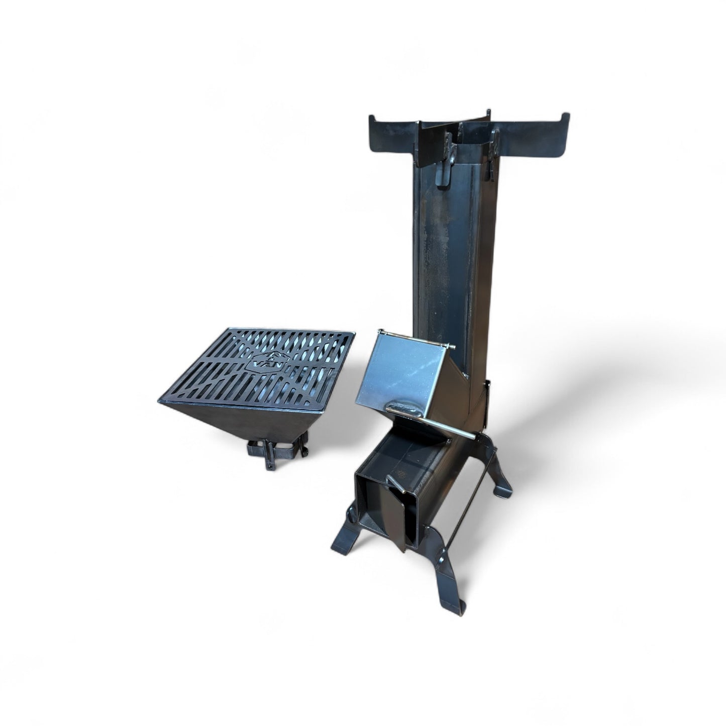 Rocket Stove + Braai Top Combo